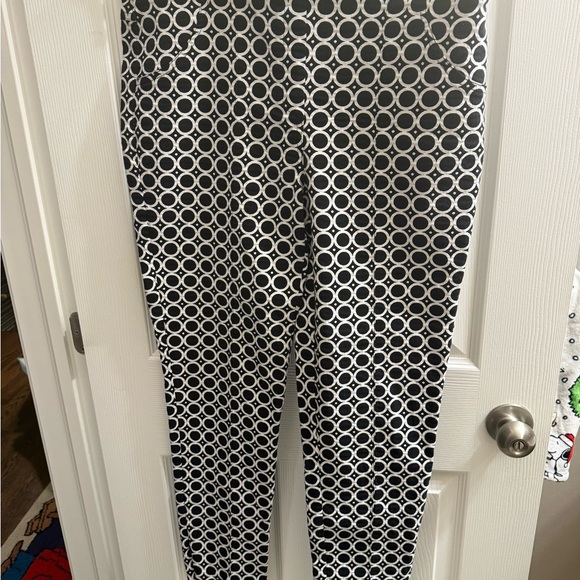 Joseph Ribkoff - Straight Leg Pull On Pant Patterned Women's - Picture 2 of 7